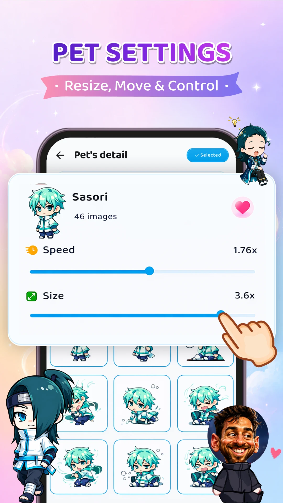 Shimeji: Anime Pets On Screen screenshot